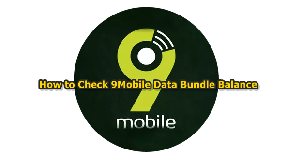 USSD code for 9Mobile (Etisalat)  internet data bundle subscription Balance