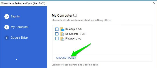 multiple google drive accounts on one computer