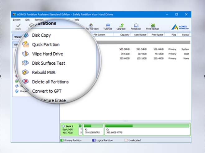 free Disk partition software