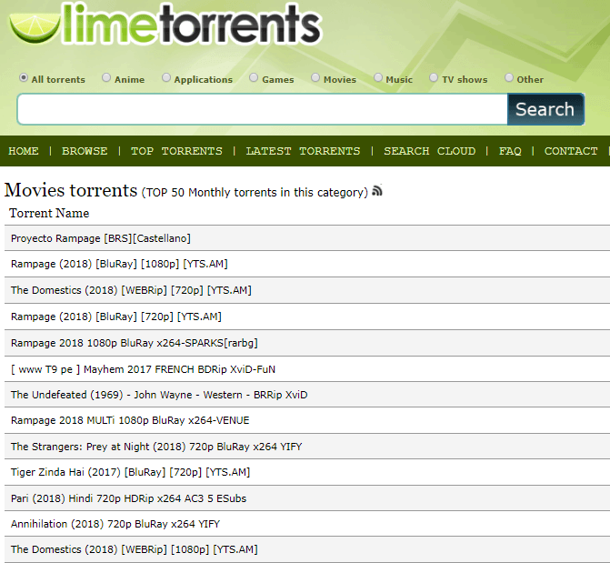 limetorrent free hd downloads
