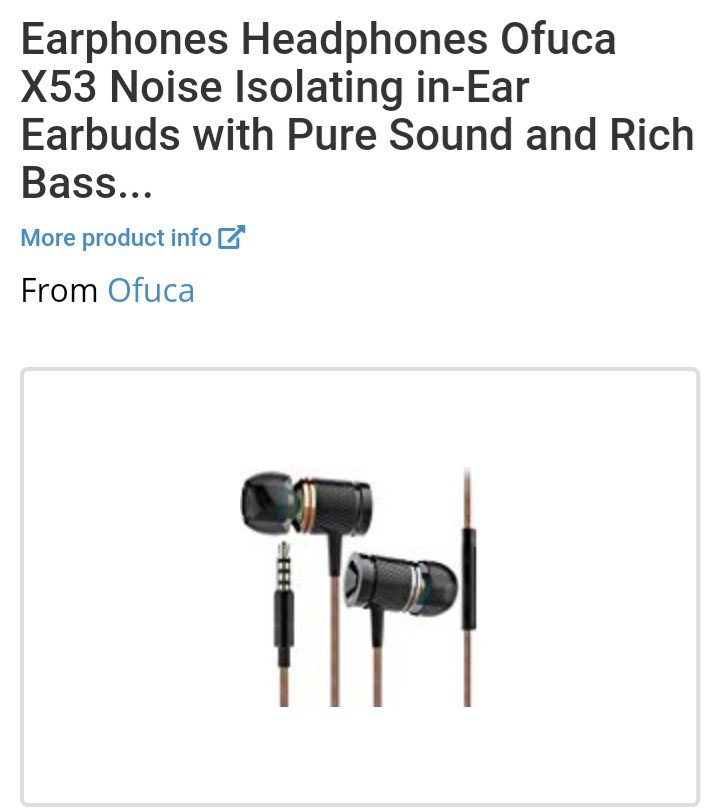 Using ReviewMeta to spot fake reviews on Earphones Headphones Ofuca X53 Noise Isolating in-Ear Earbuds 