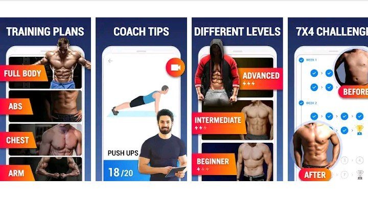 Home-workouts-Fitness-android-App
