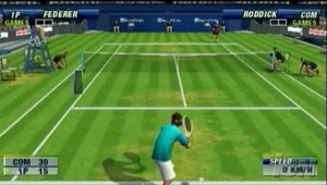 Virtual Tennis psp gameplay World Tour