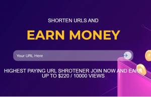 make money using shrinkme url links 