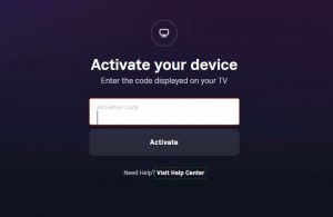 tubi tv activate code page